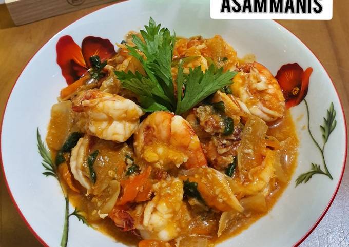 Udang Saus Asam Manis