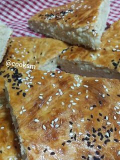صورة لوصفة خبز الدار بالفرينة بدون عجن
