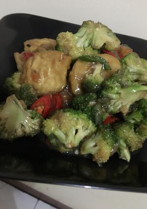 Foto resep Brokoli Tahu Saus Tiram