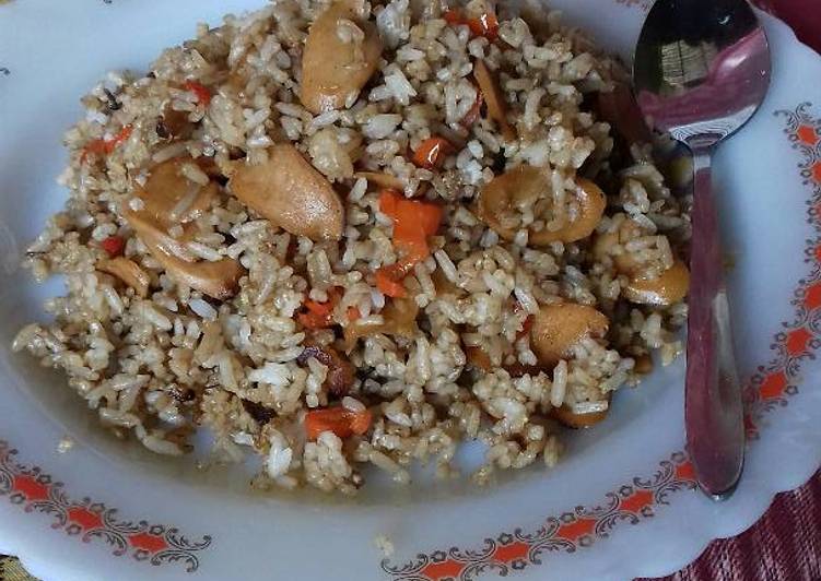 Cara Gampang Membuat Nasi goreng bumbu mie goreng Anti Gagal