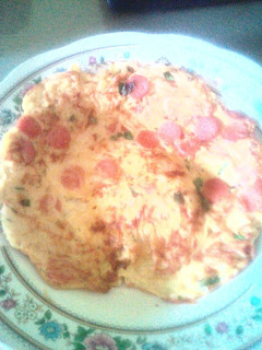 Foto resep Omelet Mie dengan Sosis