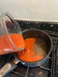 Salsa de jitomate 🍅 para tostadas, tacos, chilaquiles y todo uso