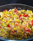 Ensalada de quinoa a la vinagreta 😜😋