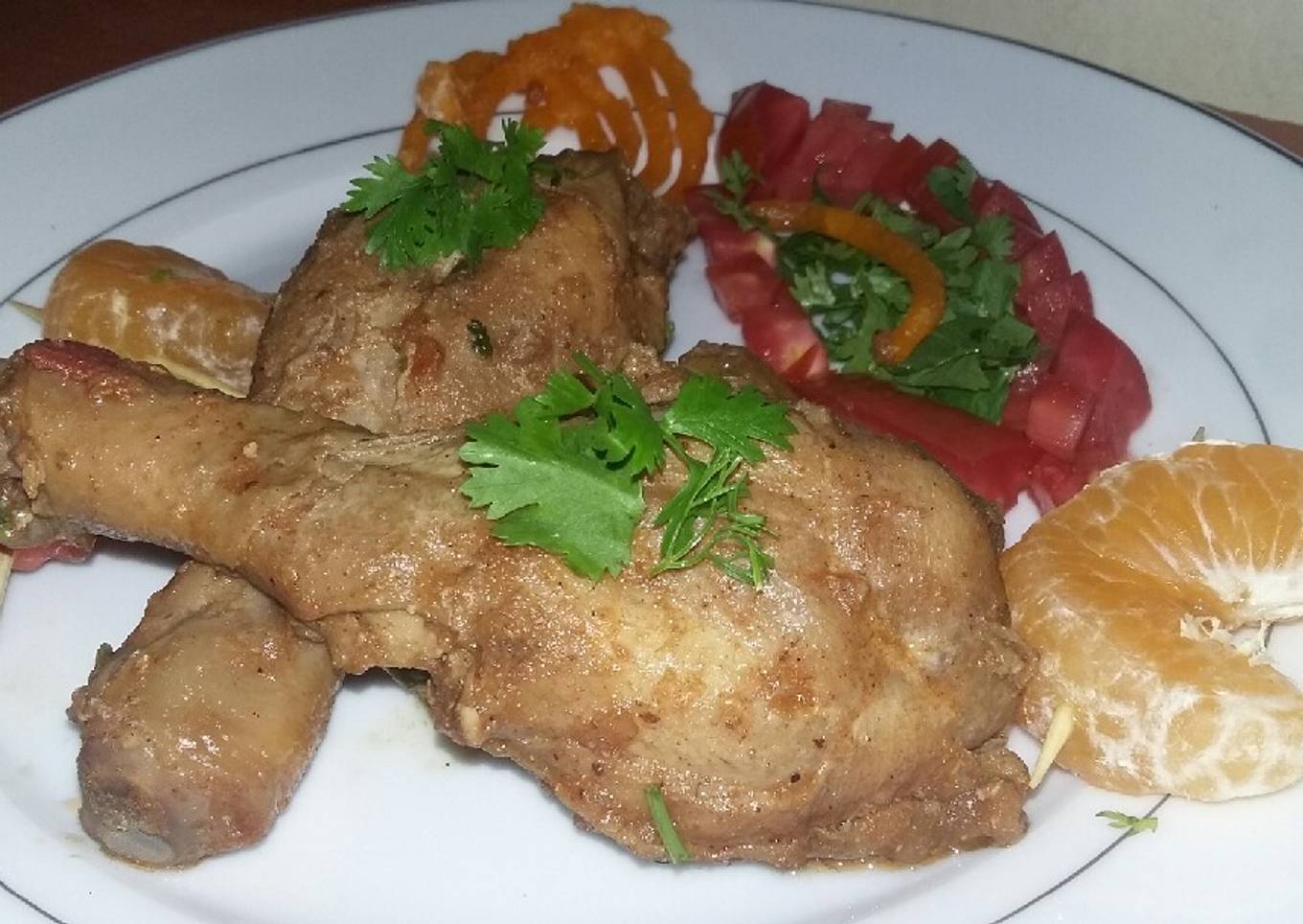 Deep Fried thighs of Chicken #chickencontest