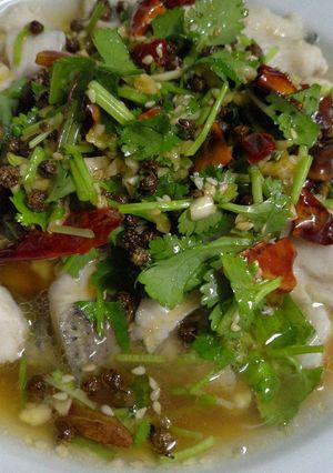 青花椒魚片 的食譜成品照片