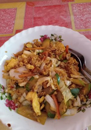 Foto resep Nasi goreng sambal terasi