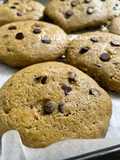 Matcha Cookies with Cream Cheese Filling