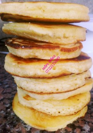 A picture of American pancakes.