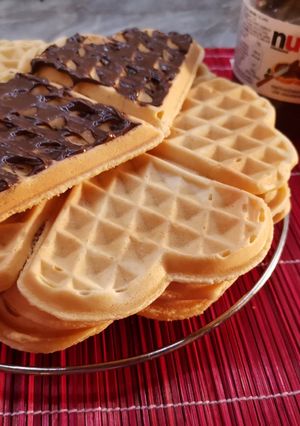 Ropogós gofri (tejmentes) recept fotója