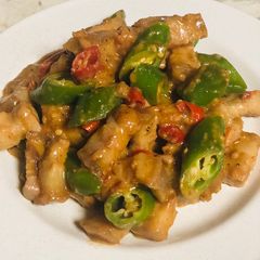 A picture of Bicol Express.