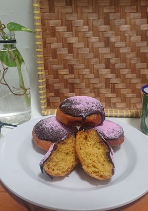 Foto resep Donat Labu Kuning tanpa Telur