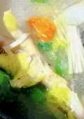 Sup Ceker ayam enoki