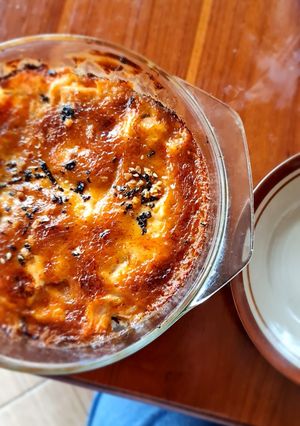 Foto resep Salmon Mentai Rice