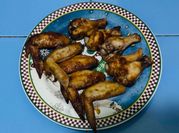 Gambar barbecue chicken wings