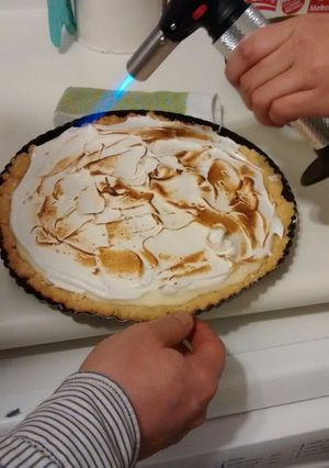 Una foto de Pie de limón