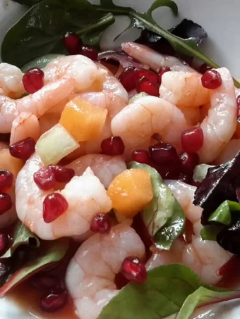 Recipe Sig's Bloody Mary and Pomegranate Prawn Cocktail the Perfect Really delicious