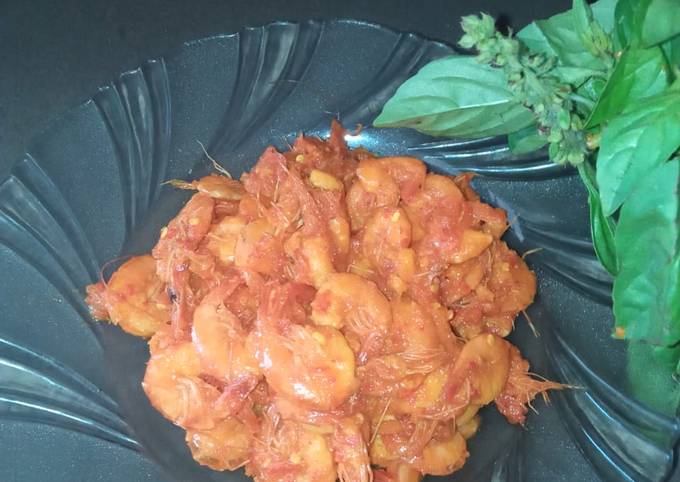 Cara Gampang Menyiapkan Sambel goreng udang Anti Gagal