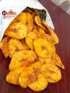 A picture of Spicy plantain chips.