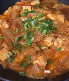 canh kim chi nấm kim châm