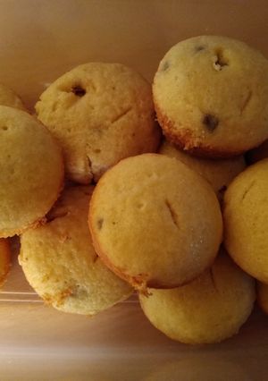 Una foto de Muffin con chips de chocolate