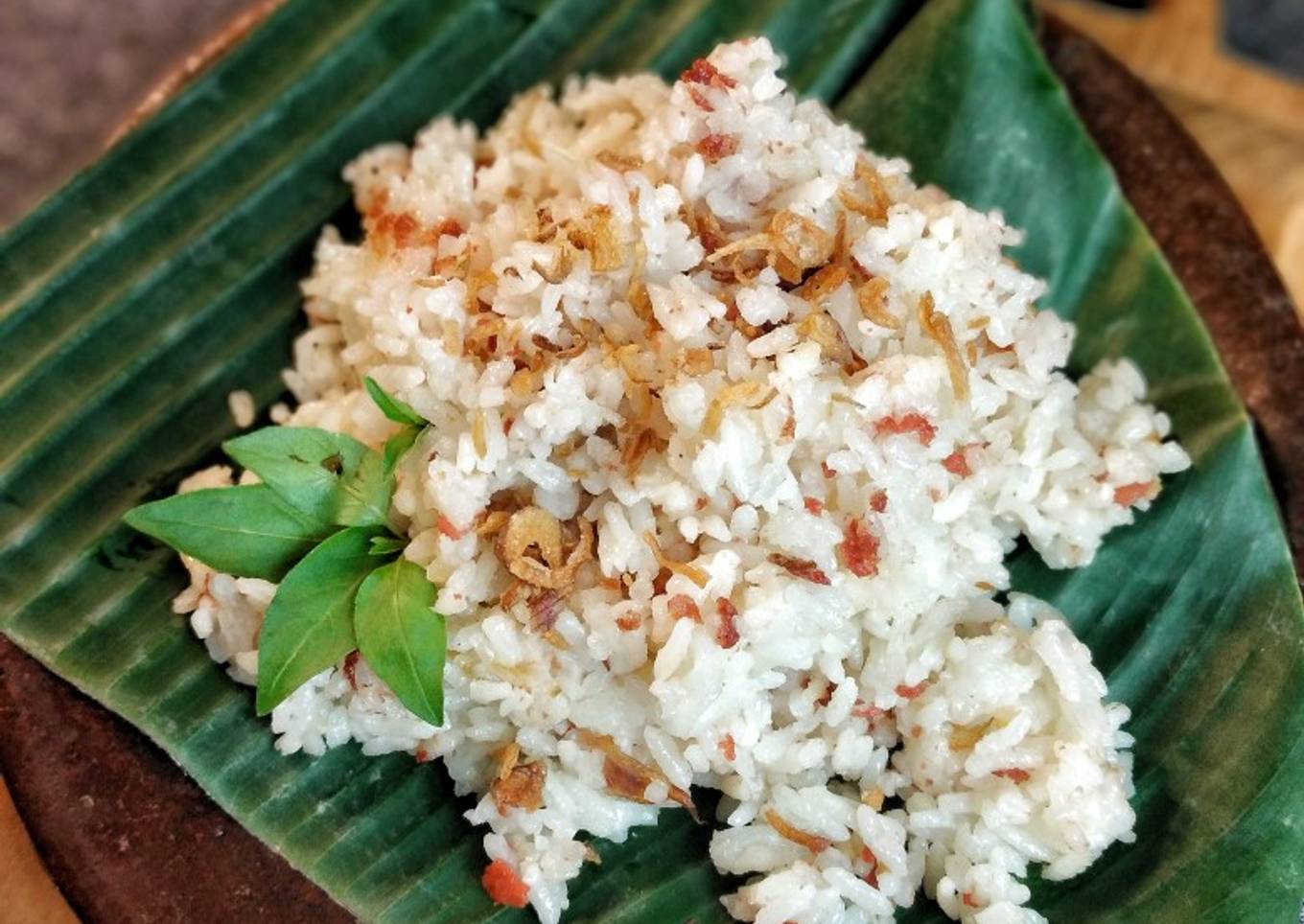 Nasi Bakar Simple Non Pedas
