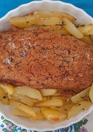 Foto di Polpettone di fagioli #vegan