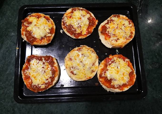 English muffin pizza