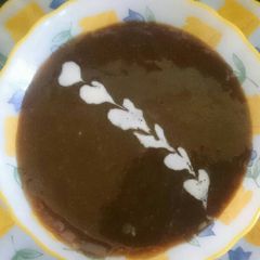 A picture of Toffee sauce.