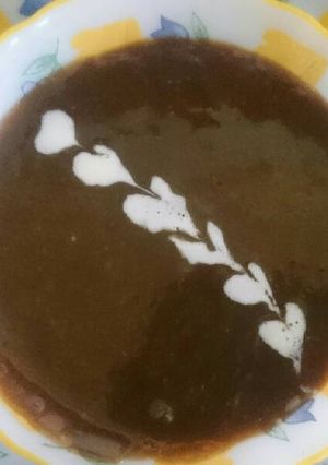 A picture of Toffee sauce.