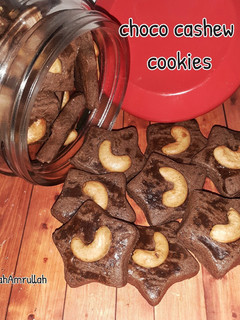 Foto resep Choco Cashew Cookies