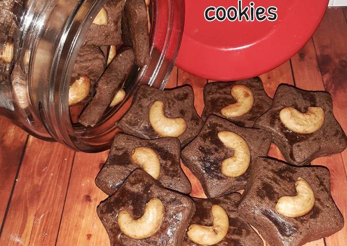 Choco Cashew Cookies