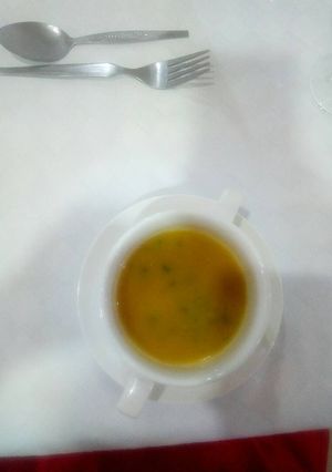 A picture of Pumpkin veloute.