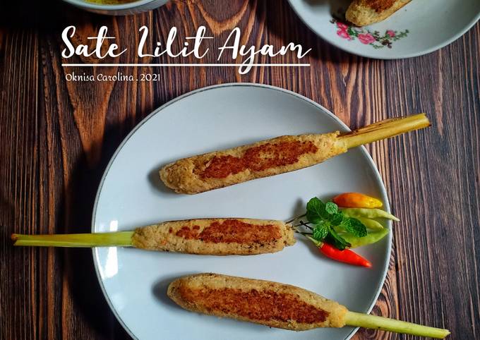 Resep Sate Lilit Ayam, Enak