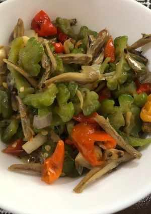 Foto resep Tumis pare pedas manis