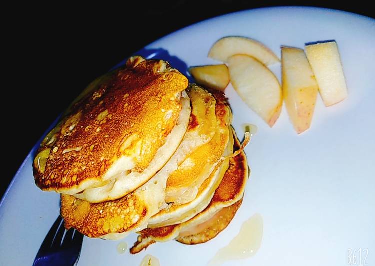 How to Prepare Perfect Apple pancake