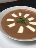 🥣Crema de frijoles con chile chipotle