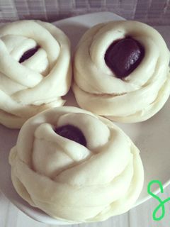 Foto resep Bakpao Rose (mawar)