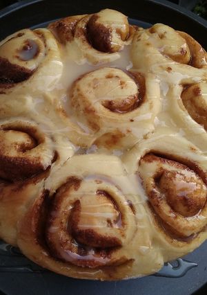 Foto resep Cinnamon Rolls (No Knead/Tanpa Ulen)