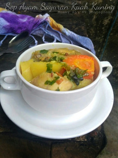 Foto resep #6. Sop Ayam Sayuran Kuah Kuning
