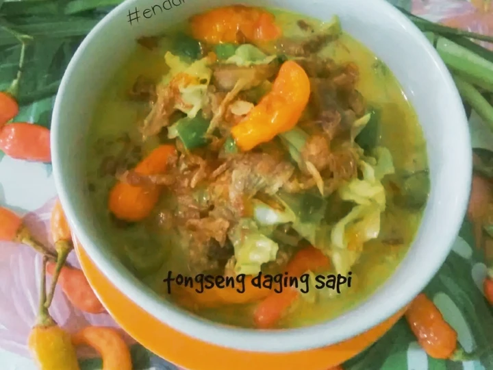 Langkah Mudah untuk Membuat Resep Tongseng daging sapi💚 Anti Ribet, Enak Banget