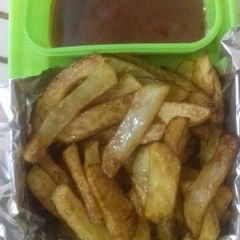 A picture of French fries.