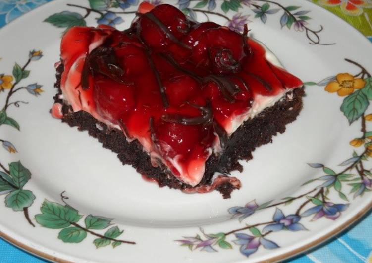 Recipe of Speedy Black Forrest Brownies