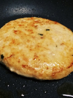 Una foto de Hamburguesa de pollo 100%