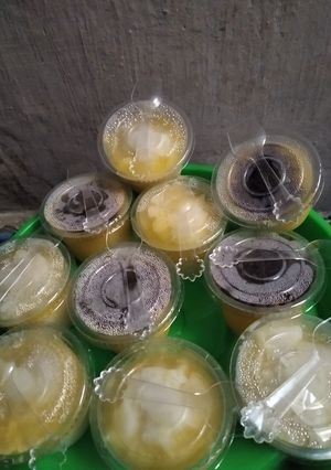 Foto resep Puding rasa jeruk