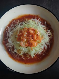 Foto resep Som Tum (Papaya Salad Thailand)
