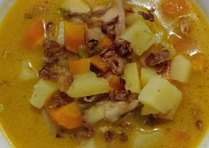 Bagaimana Membuat Kare ayam sehat simpel yang Bisa Manjain Lidah