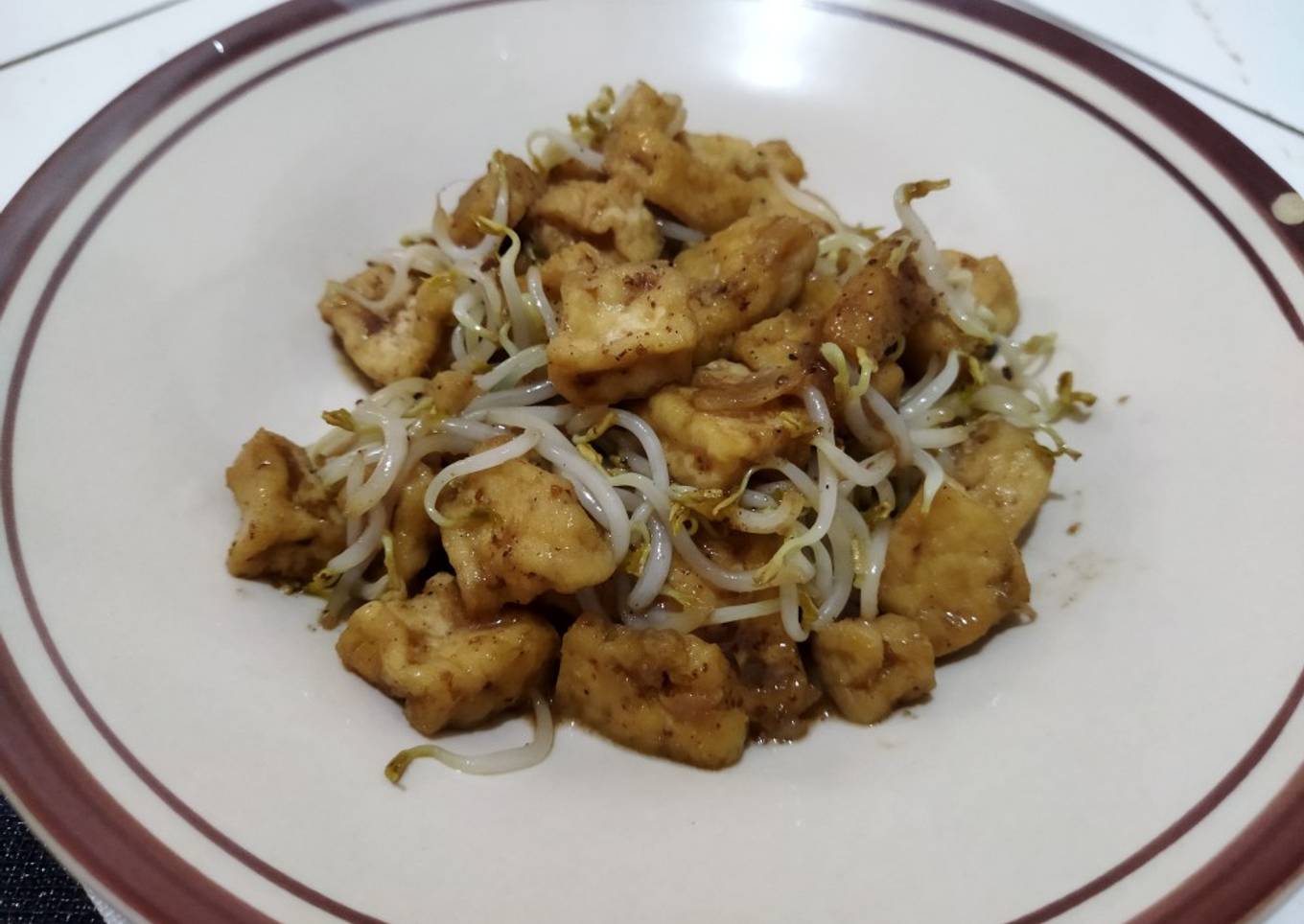 Tumis Tahu Tauge