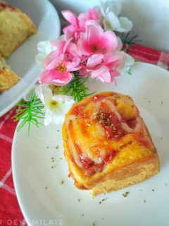 Foto resep Pizza Roll Bread