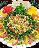 Split Jowar Vegetable. Khichdi