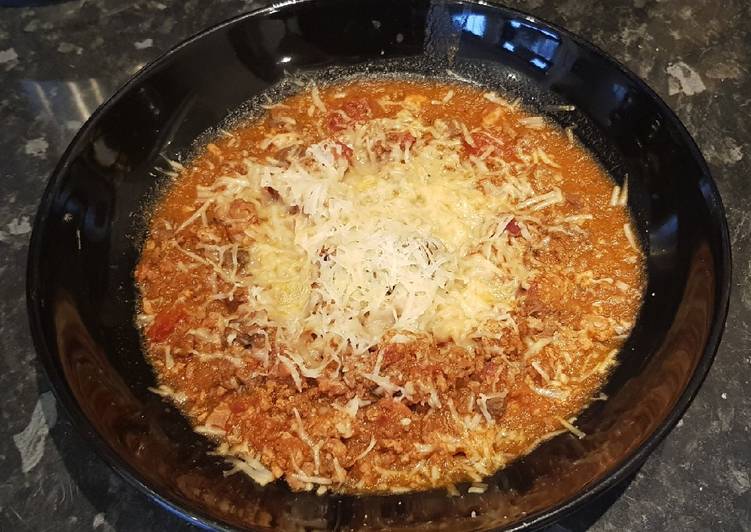 Easiest Way to Prepare Ultimate 4 Meat bolognese in an Instant Pot